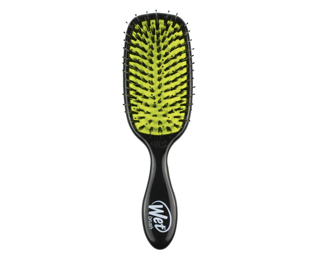 best brush for curly hair, wet brush shine